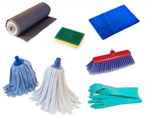 utiles de limpieza